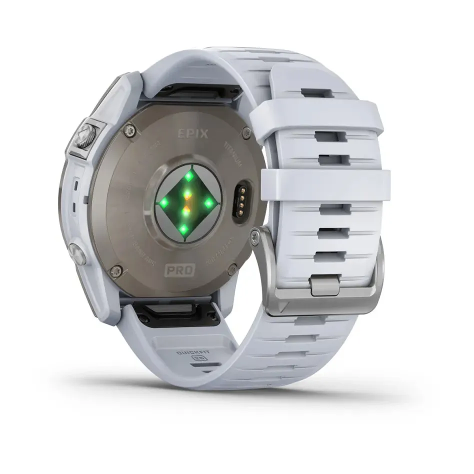 * Epix Pro Gen 2 Sapphire Edition- 51Mm - Titanium With Whitestone Band