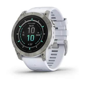 * Epix Pro Gen 2 Sapphire Edition- 51Mm - Titanium With Whitestone Band
