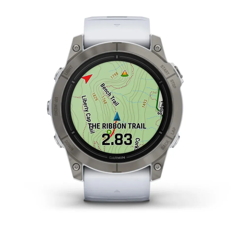 * Epix Pro Gen 2 Sapphire Edition- 51Mm - Titanium With Whitestone Band