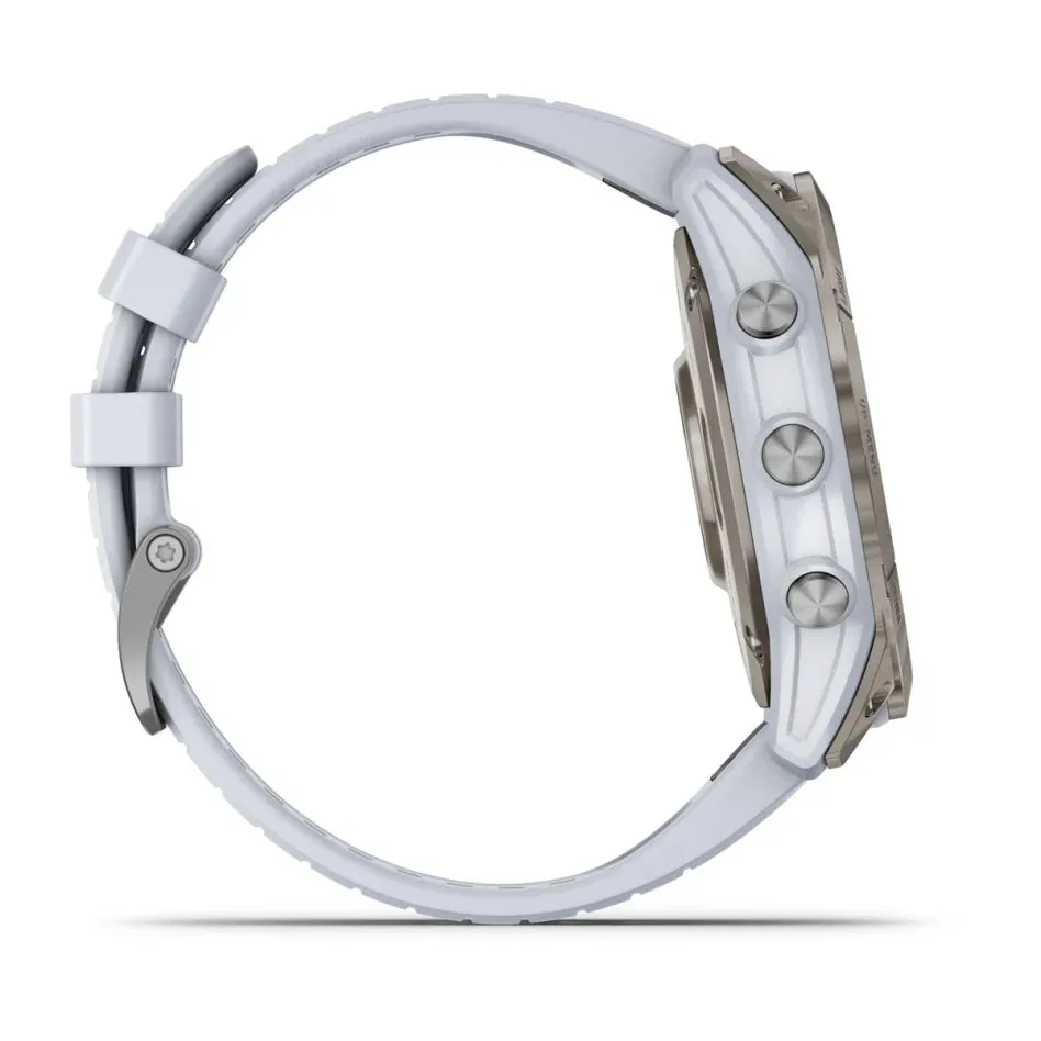 * Epix Pro Gen 2 Sapphire Edition- 51Mm - Titanium With Whitestone Band