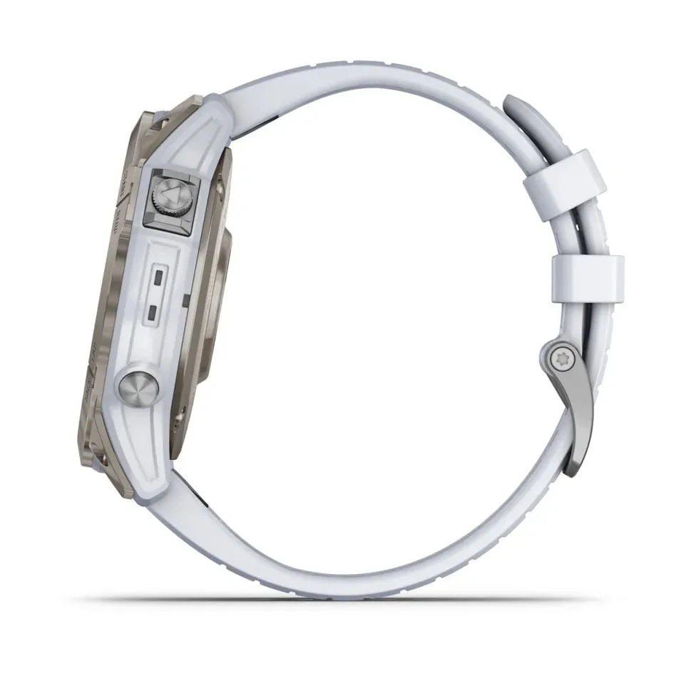 * Epix Pro Gen 2 Sapphire Edition- 51Mm - Titanium With Whitestone Band