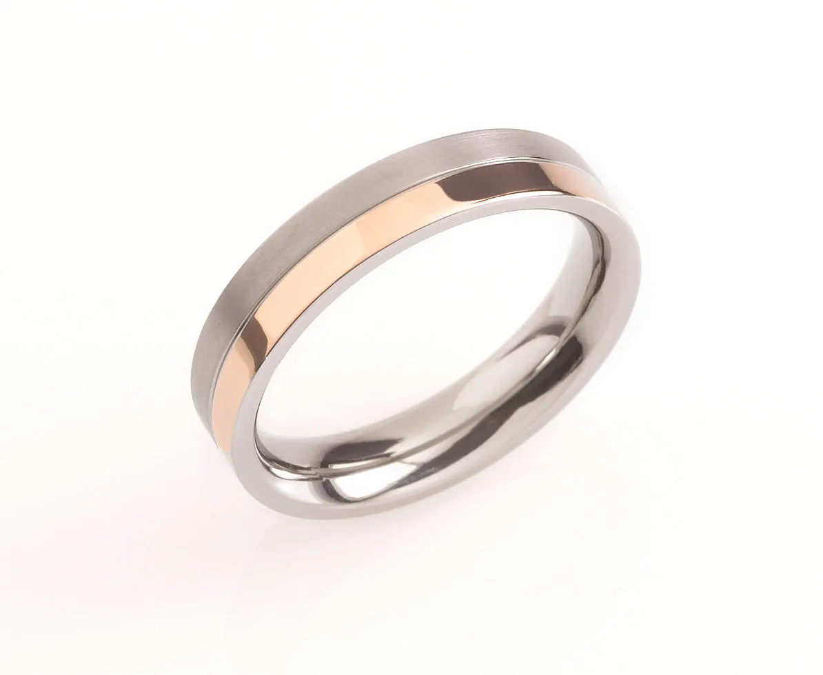 0129-07 Boccia Titanium Ring