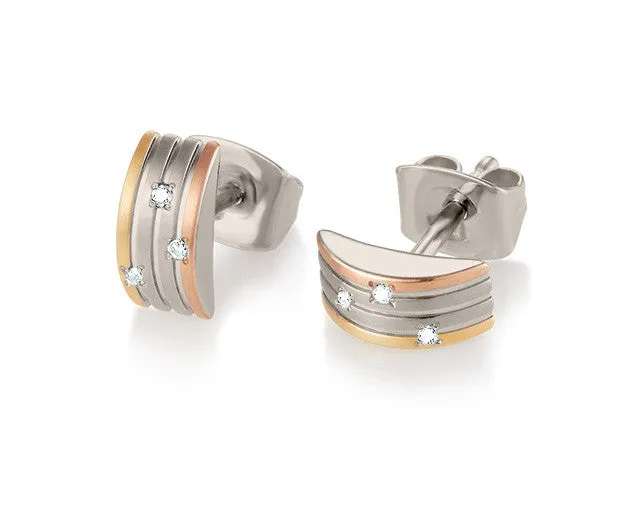 05006-03 Boccia Titanium Earrings