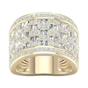 10K 3.00CT D-MENS BANDS