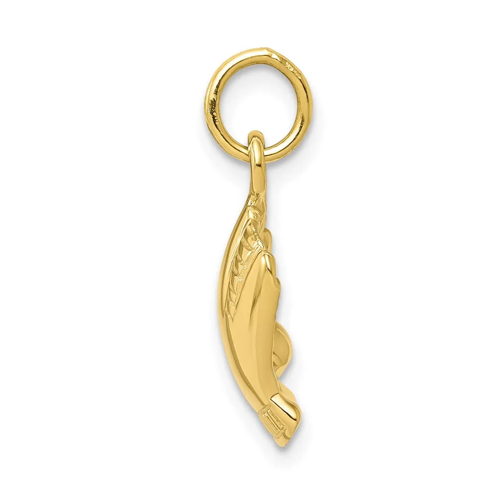 10K Baseball Charm