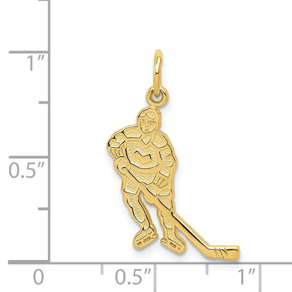 10K Hockey Charm