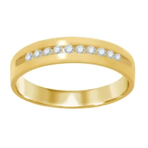 14K 0.25-0.28CT D- BANDS