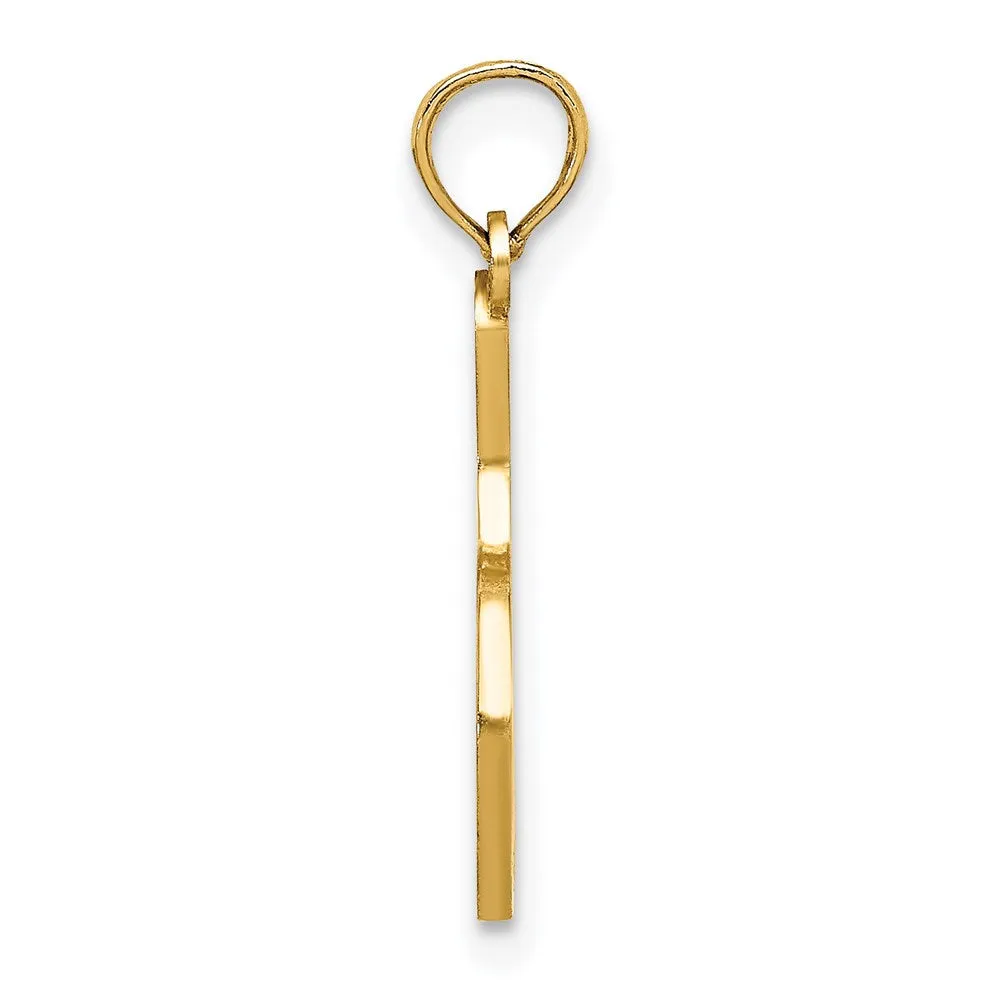 14K Enamel Bowling Ball and Pin Charm
