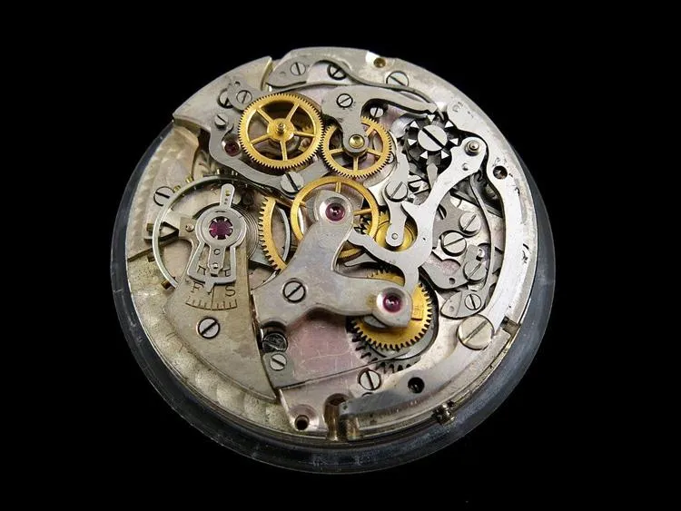 1930's Breitling Vintage "Clamshell" - World's First Waterproof Chronograph - Stainless Steel