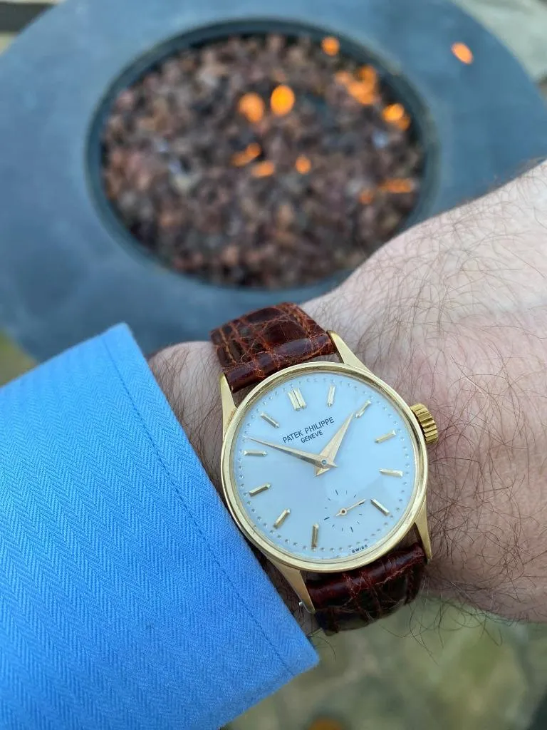 1940's Patek Philippe Vintage Calatrava Ref. 96 Mens Watch - 18K Gold