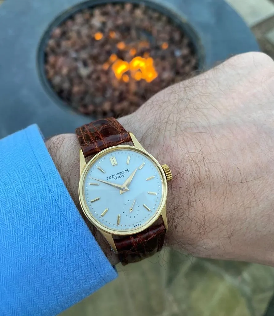 1940's Patek Philippe Vintage Calatrava Ref. 96 Mens Watch - 18K Gold