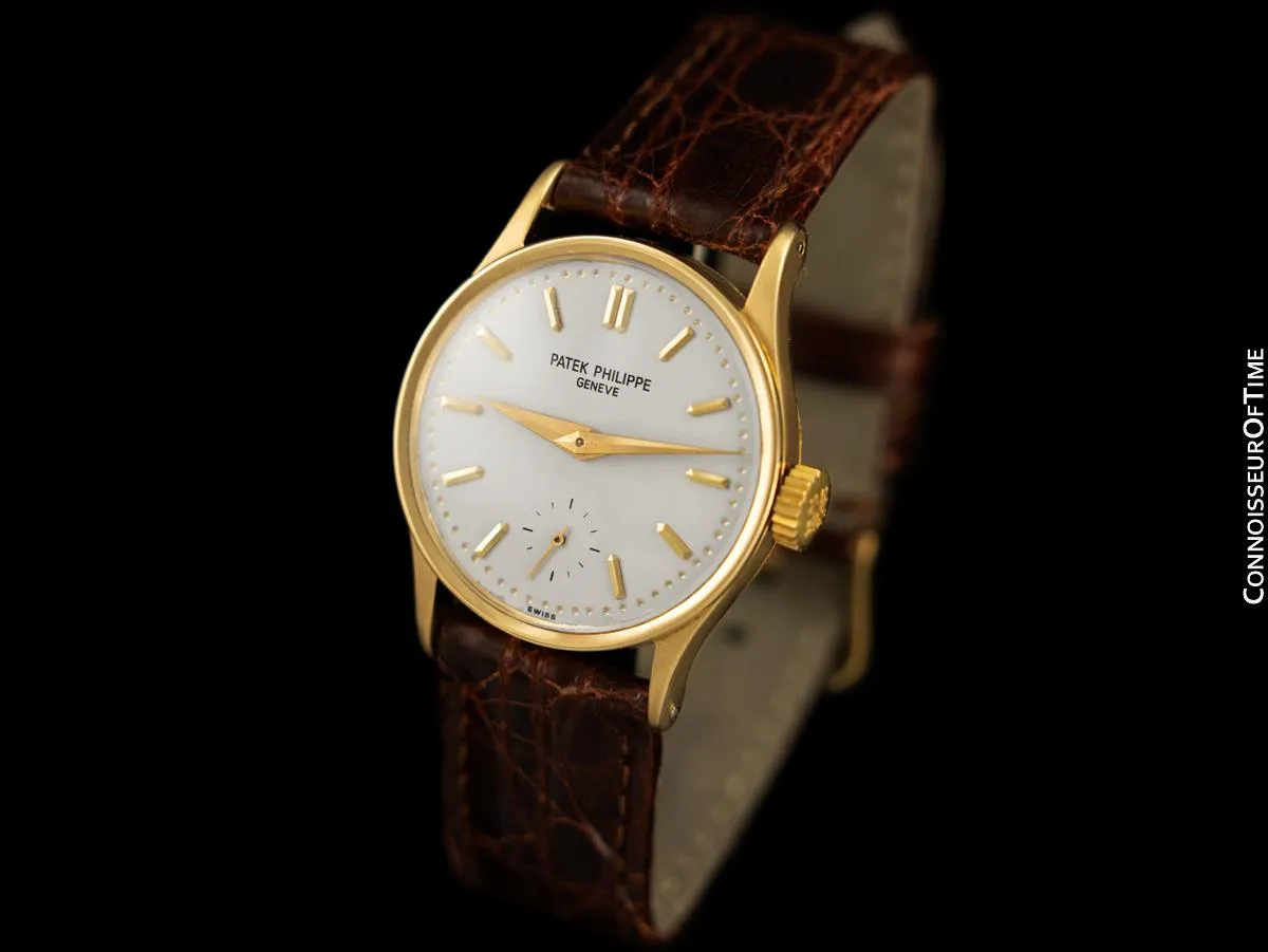 1940's Patek Philippe Vintage Calatrava Ref. 96 Mens Watch - 18K Gold