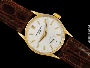 1940's Patek Philippe Vintage Calatrava Ref. 96 Mens Watch - 18K Gold