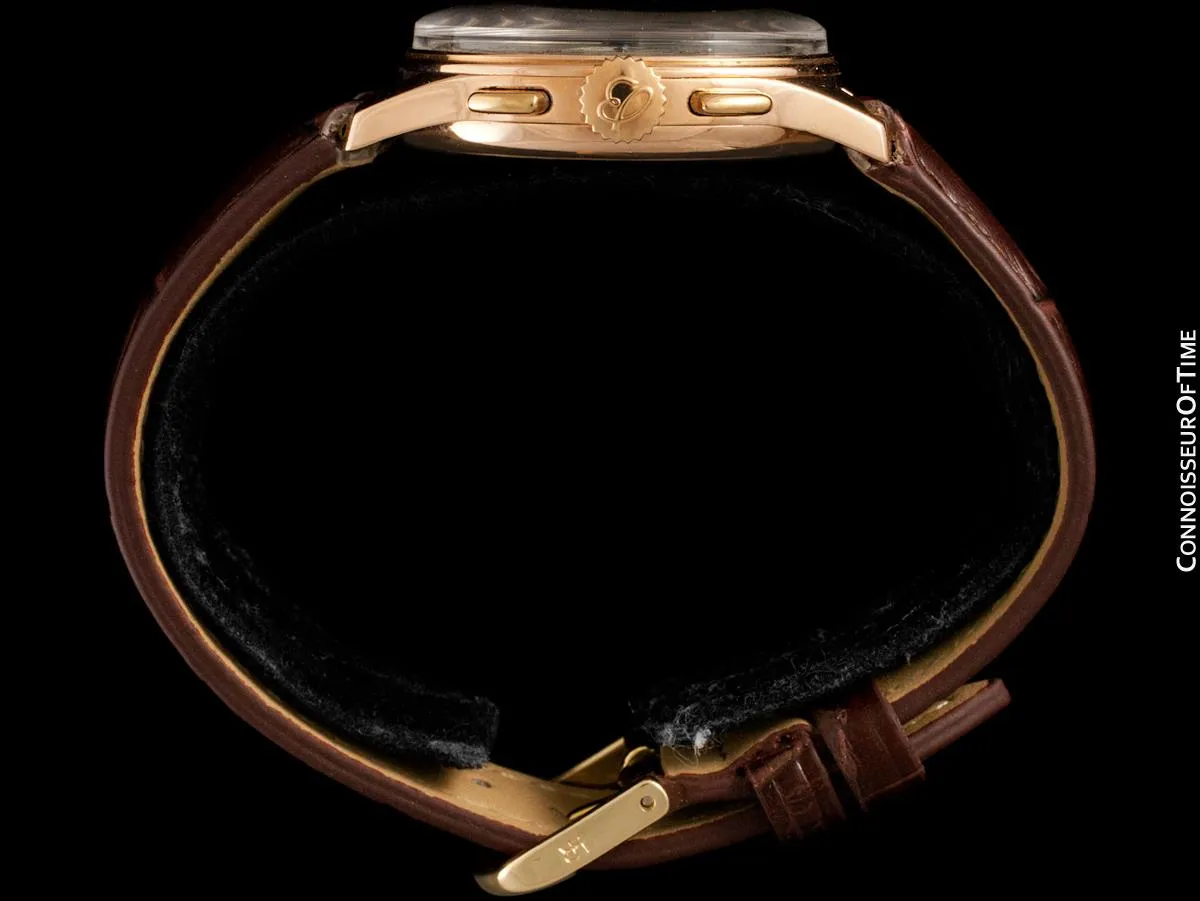 1946 Breitling Premier Vintage Pilot's / Aviator's Chronograph, 18K Rose Gold