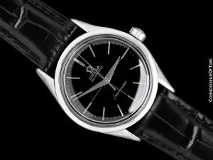1954 Omega Seamaster Mens Midsize Vintage Automatic Watch - Stainless Steel