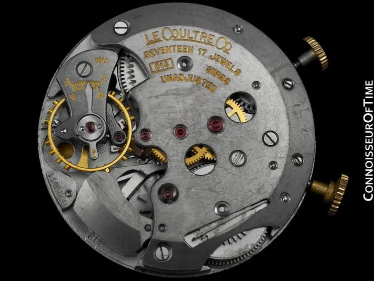 1956 Jaeger-LeCoultre Memovox Vintage Mens Reveil Wrist Alarm - 10K Gold Filled