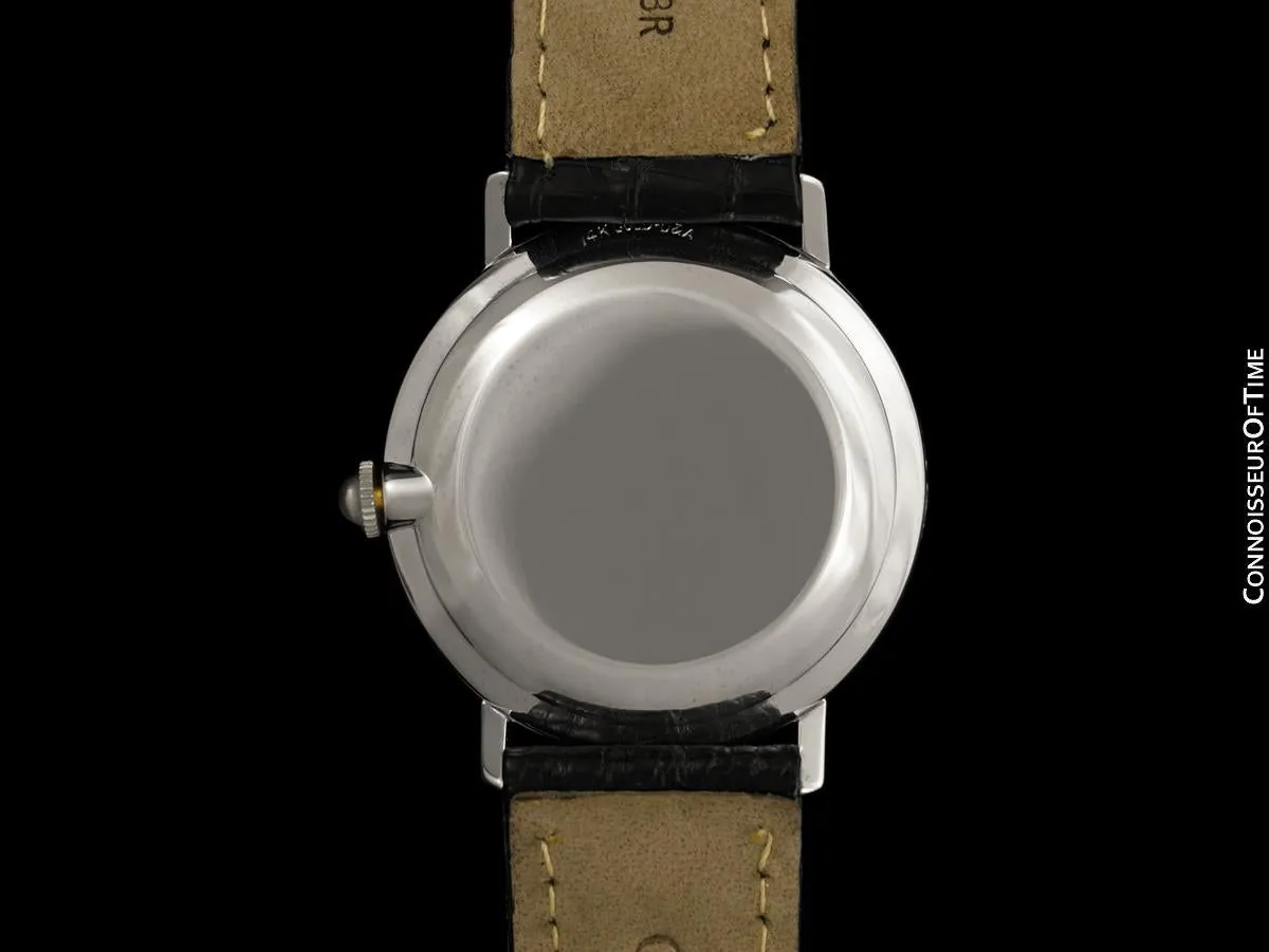 1957 Jaeger-LeCoultre (Vacheron & Constantin) Vintage Galaxy Mystery Dial - 14K White Gold & Diamonds