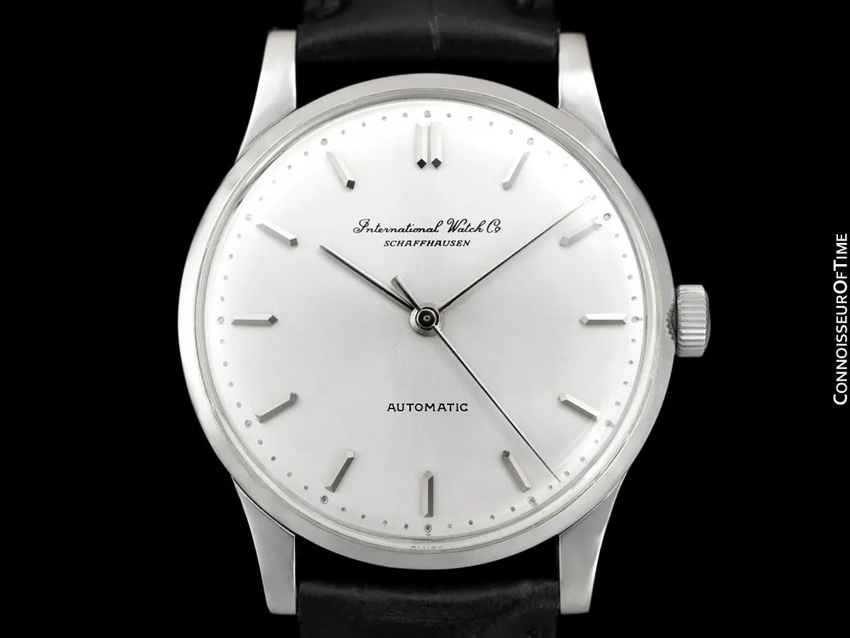 1960 IWC Vintage Mens Watch, Cal. 853 Automatic - Platinum