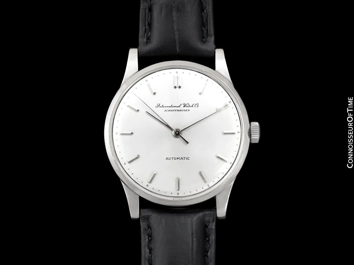 1960 IWC Vintage Mens Watch, Cal. 853 Automatic - Platinum