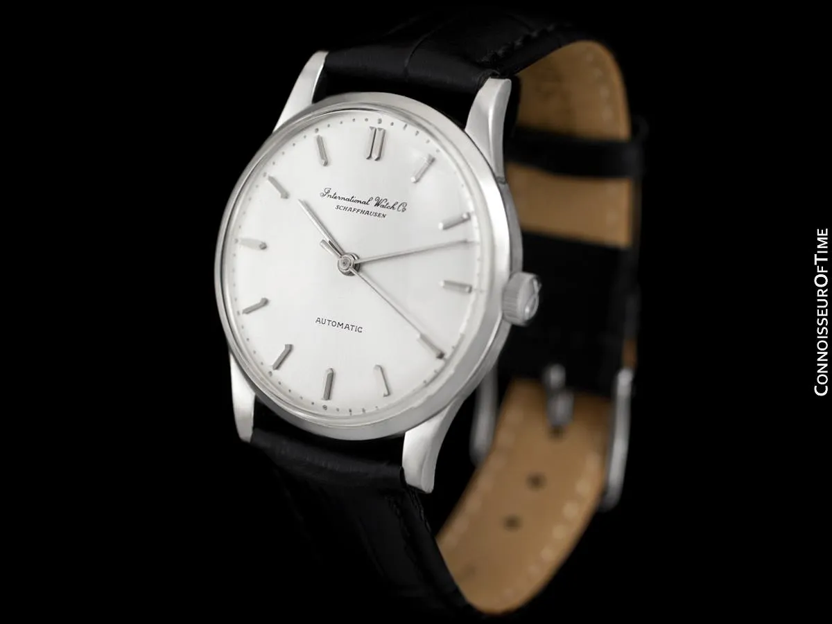 1960 IWC Vintage Mens Watch, Cal. 853 Automatic - Platinum
