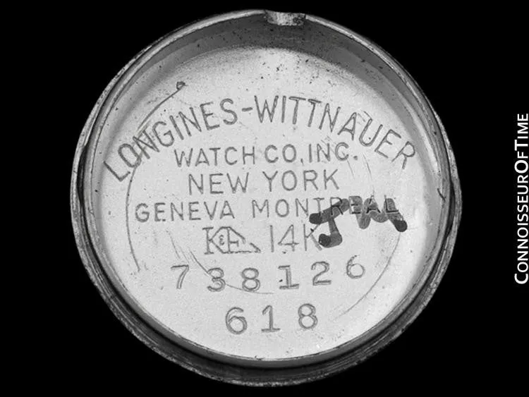 1961 Longines Vintage Ladies Dress Watch- 14K White Gold & Diamonds