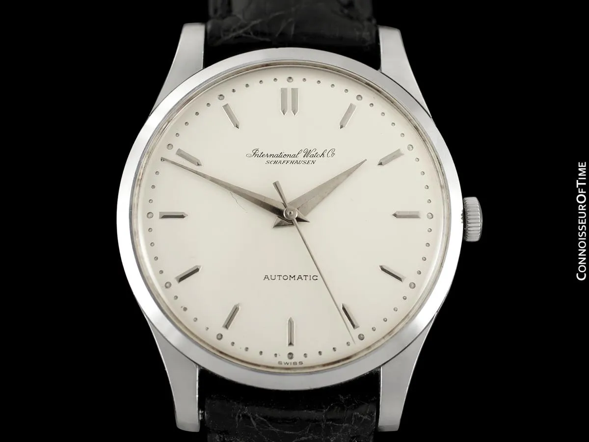 1962 IWC Vintage Mens Automatic Watch, Cal. 853 - Stainless Steel