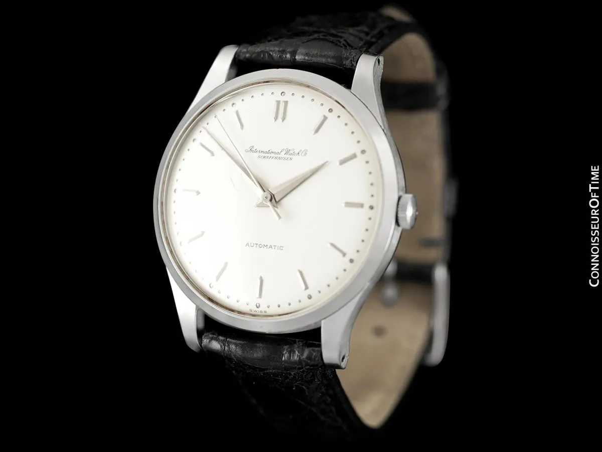 1962 IWC Vintage Mens Automatic Watch, Cal. 853 - Stainless Steel