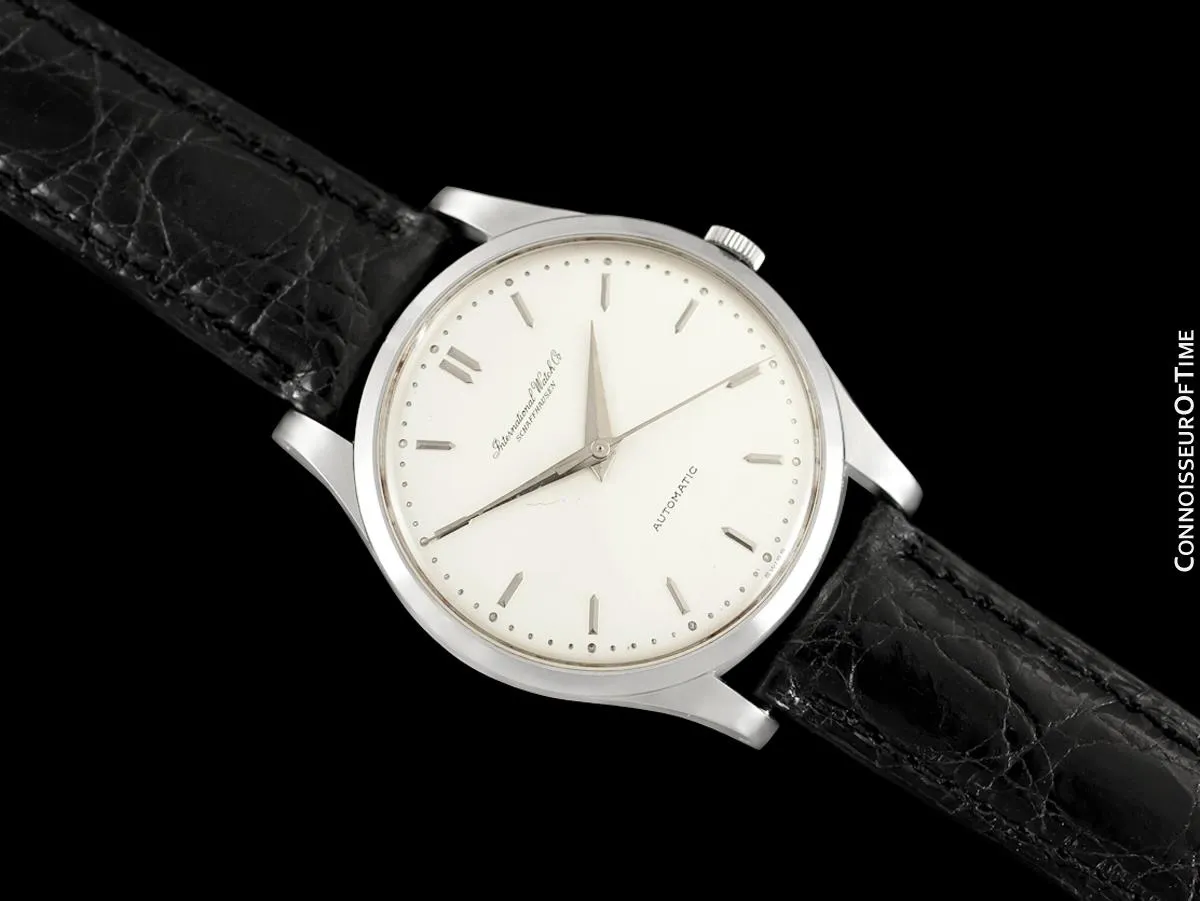 1962 IWC Vintage Mens Automatic Watch, Cal. 853 - Stainless Steel