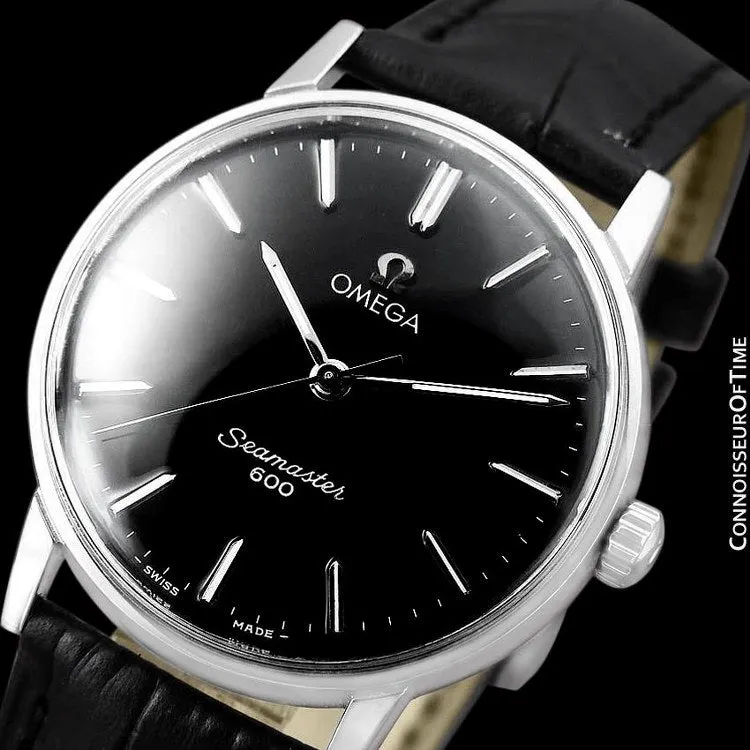 1962 Omega Seamaster 600 Vintage Mens Handwound Watch - Stainless Steel