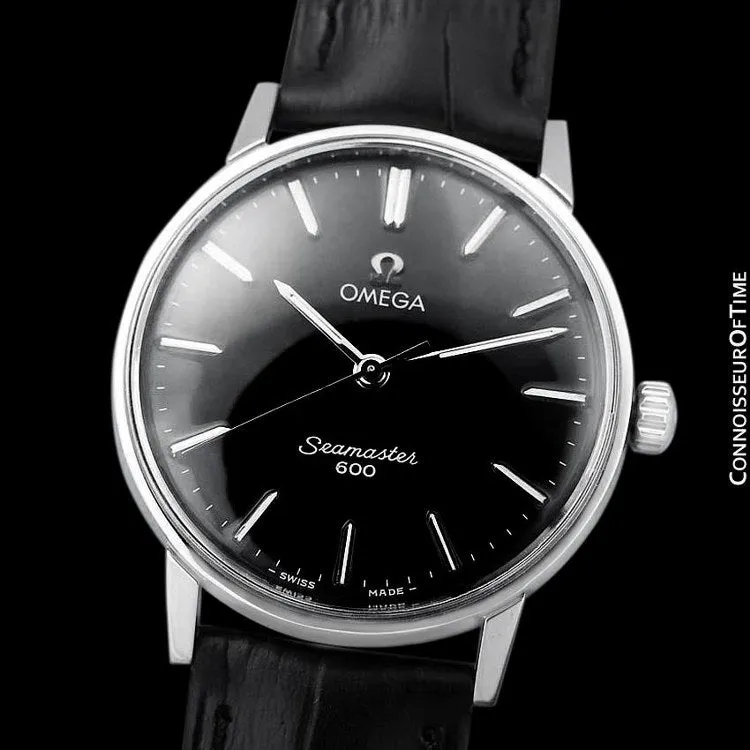 1962 Omega Seamaster 600 Vintage Mens Handwound Watch - Stainless Steel