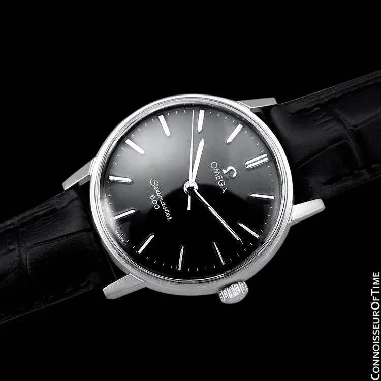 1962 Omega Seamaster 600 Vintage Mens Handwound Watch - Stainless Steel