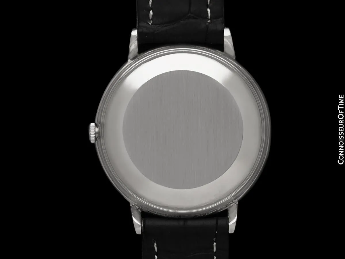 1963 IWC Vintage Mens Cal. 8531 "Pellaton Winding" Watch with Oxblood Vignette Dial - Stainless Steel