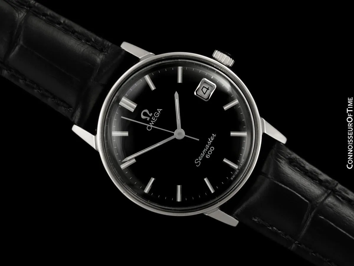 1967 Omega Seamaster 600 Vintage Mens Handwound Watch - Stainless Steel