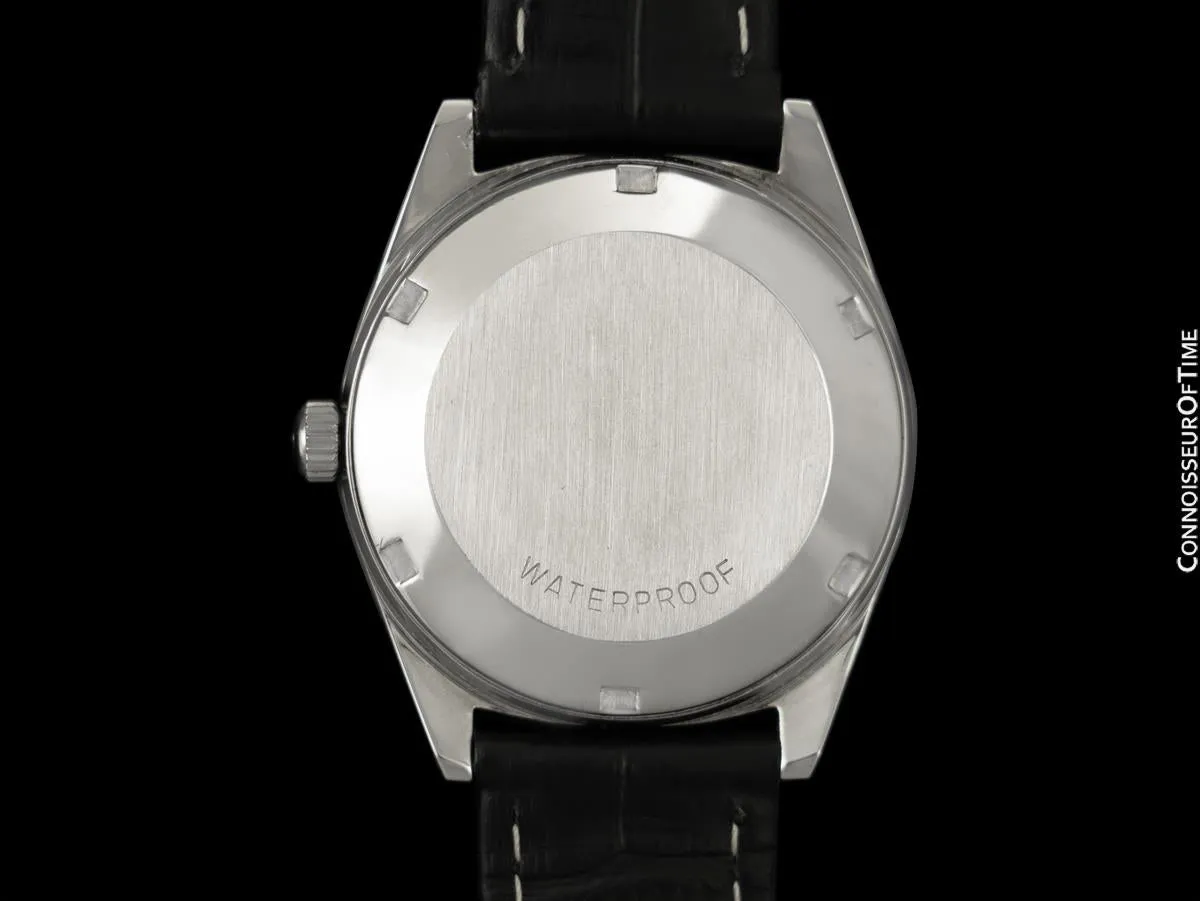 1968 Omega Geneve Vintage Mens Cal. 552 Waterproof Style Dress Watch - Stainless Steel
