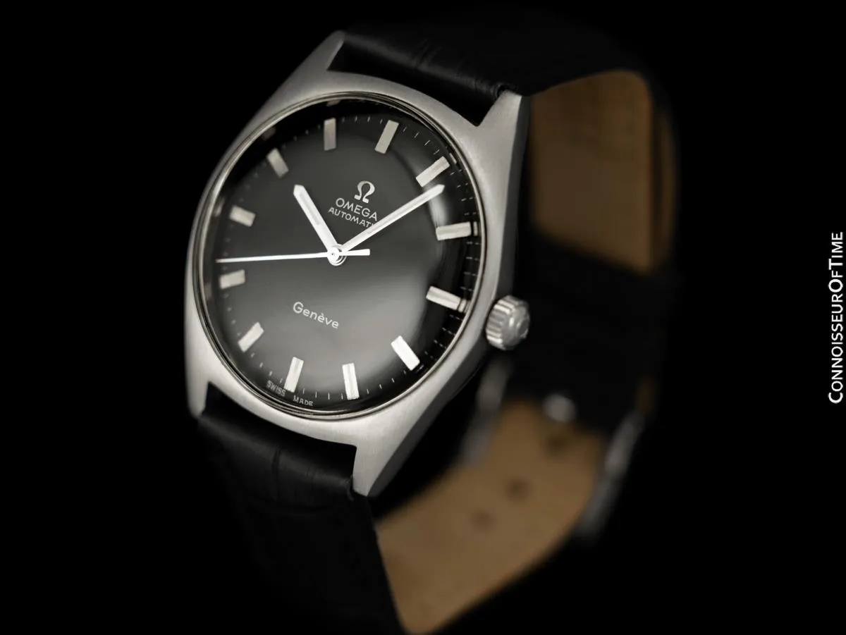 1968 Omega Geneve Vintage Mens Cal. 552 Waterproof Style Dress Watch - Stainless Steel