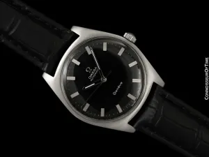 1968 Omega Geneve Vintage Mens Cal. 552 Waterproof Style Dress Watch - Stainless Steel