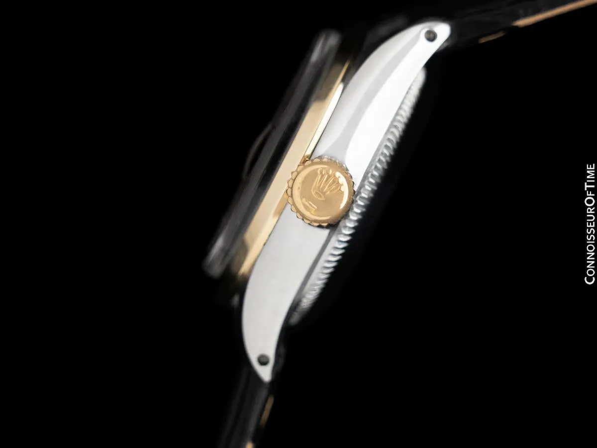 1968 Rolex Date/Datejust Ladies Vintage Two-Tone Watch - Stainless Steel & 18K Gold