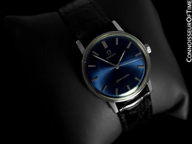 1969 Omega Seamaster Vintage Mens Handwound Watch - Stainless Steel
