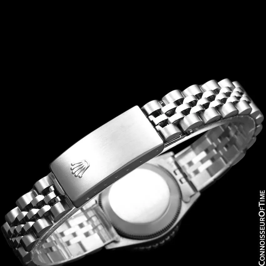 1969 Rolex Classic Vintage Ladies Date Datejust Watch - Stainless Steel & Diamonds