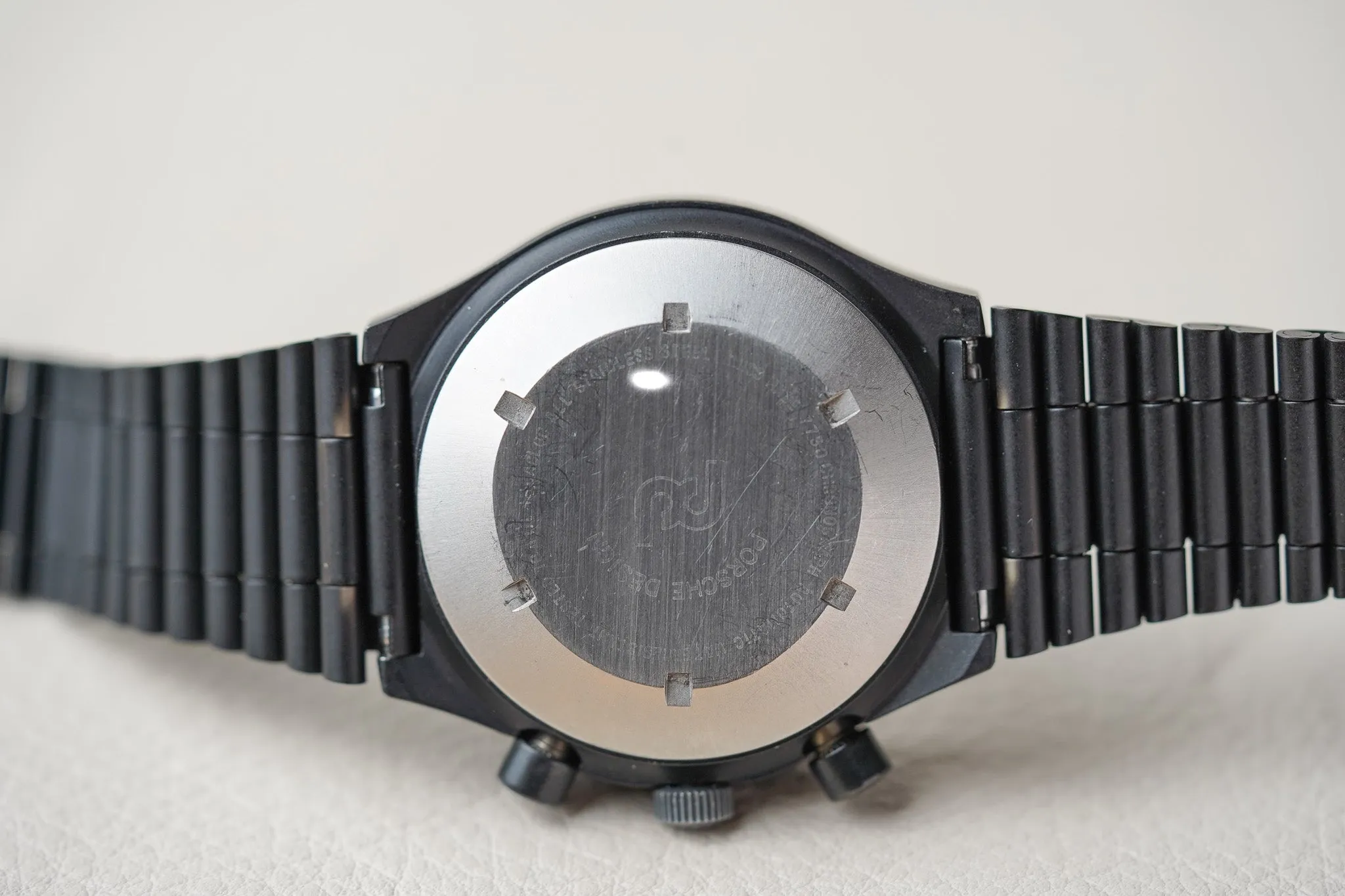 1970's Porsche Design By Orfina Chronograph I Ref. 7750 "1 KM" Rehaut