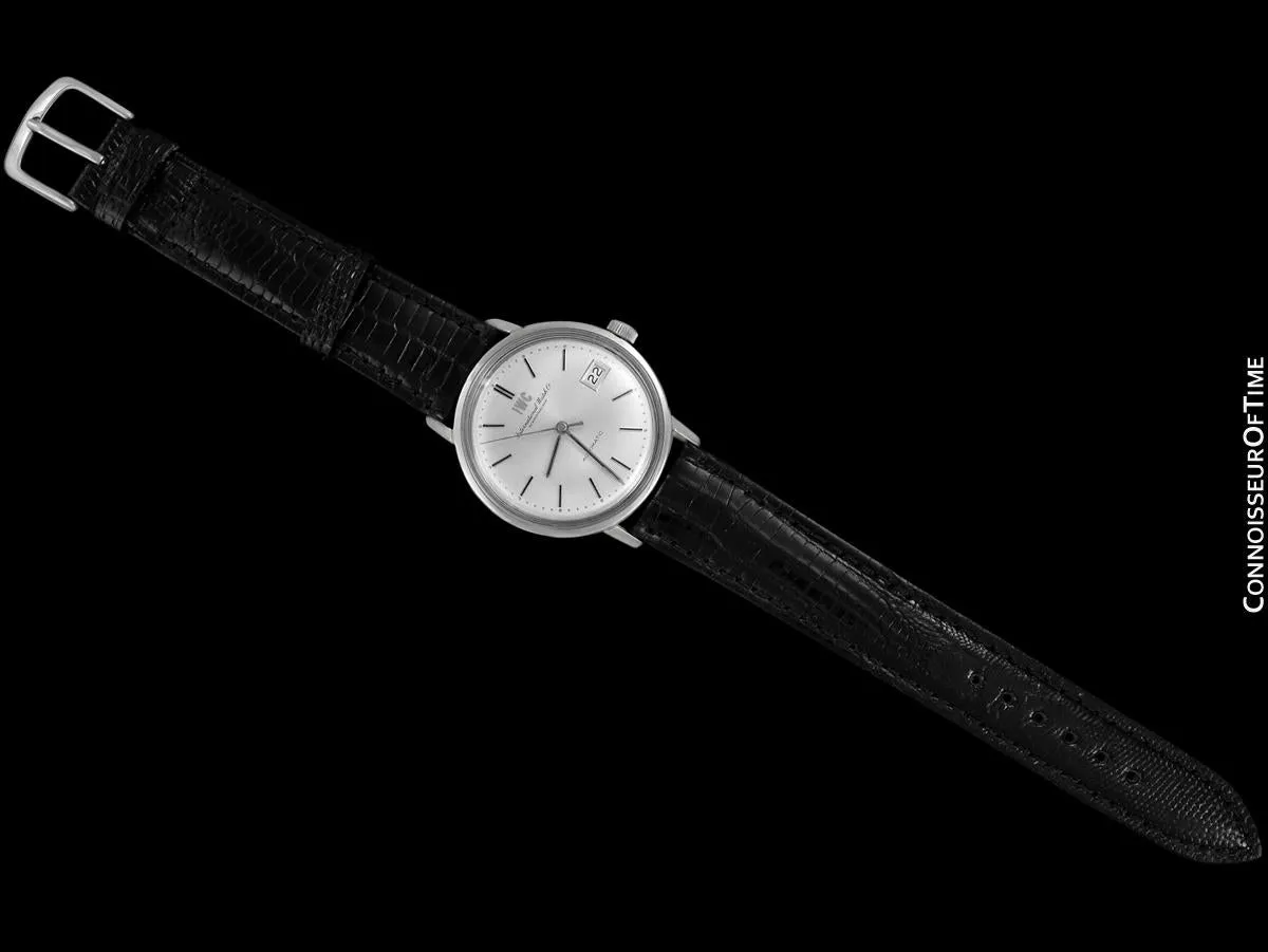 1971 IWC Vintage Full Size Mens Watch, Cal. 8541B Automatic with Date - Stainless Steel