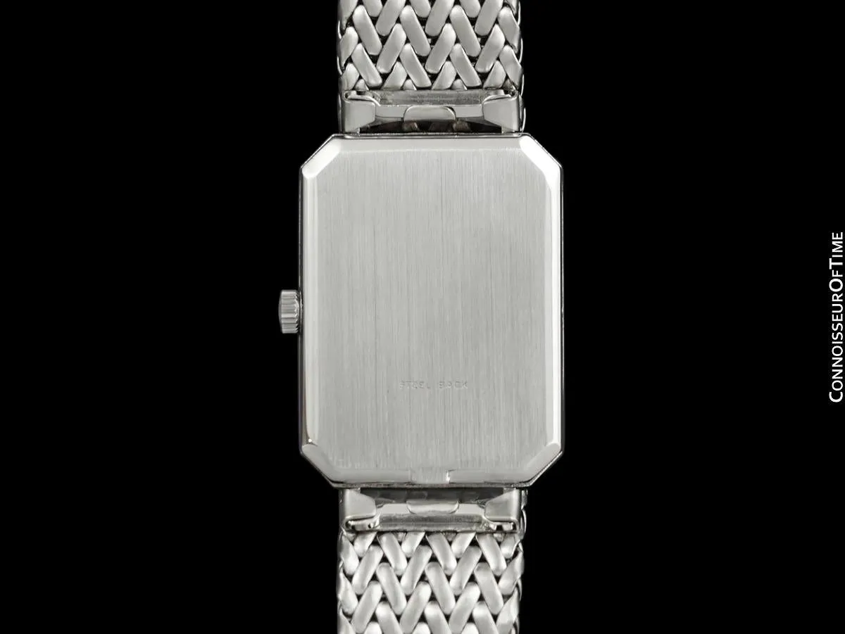 1973 Omega De Ville Mens "Emerald" Modern Watch By Andrew Grima - Stainless Steel