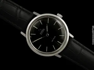 1973 Omega De Ville Vintage Mens Automatic Full Size Dress Watch - Stainless Steel