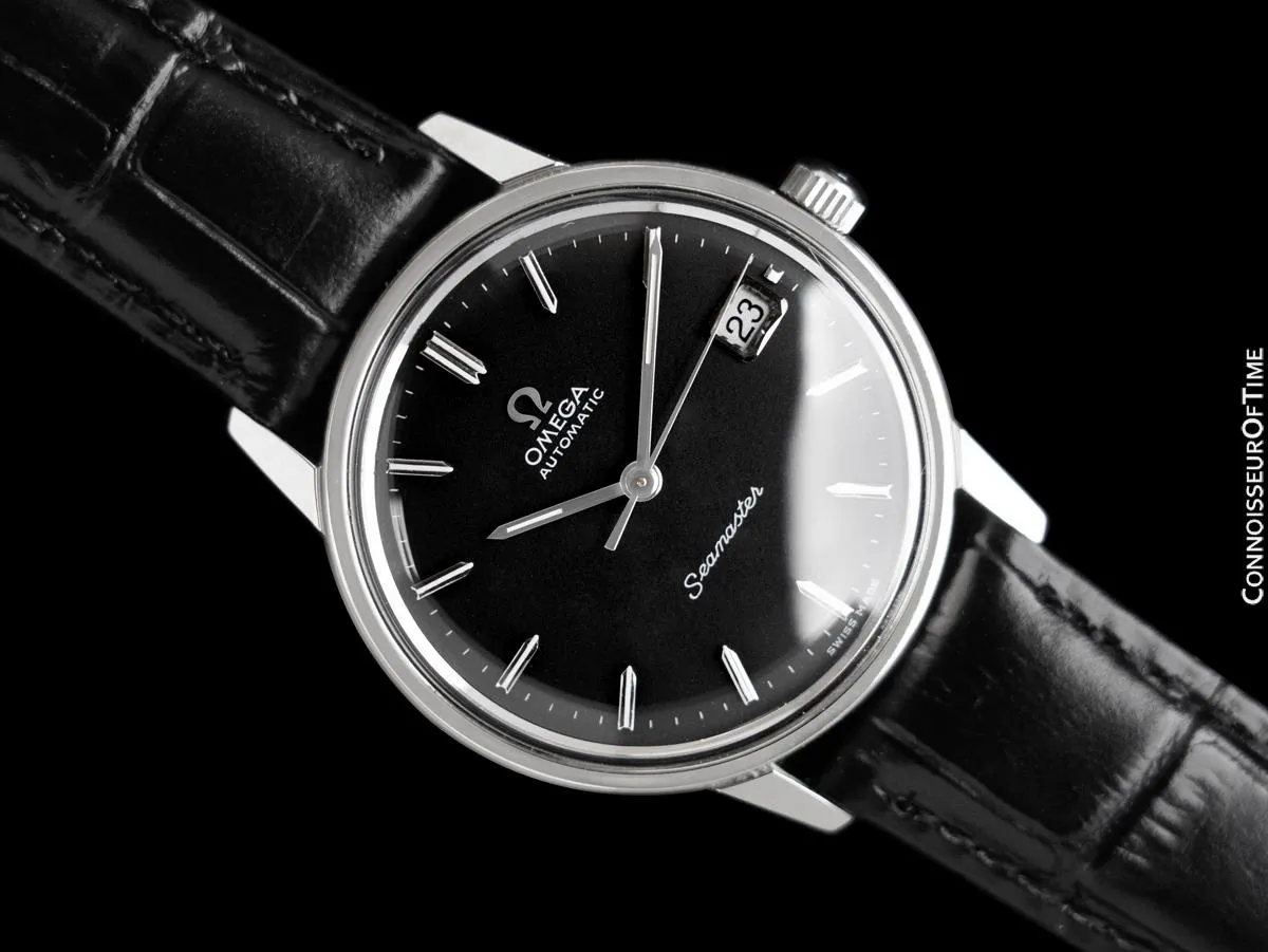 1974 Omega Seamaster Mens Vintage Cal. 565 Watch, Automatic, Date - Stainless Steel
