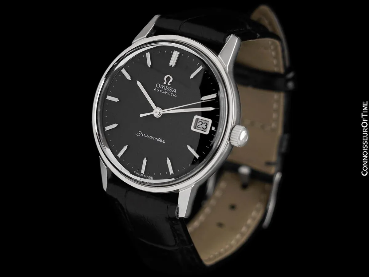 1974 Omega Seamaster Mens Vintage Cal. 565 Watch, Automatic, Date - Stainless Steel