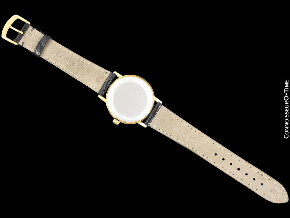 1975 Omega Vintage Seamaster Mens Watch, Automatic, Date - 18K Gold Plated & Stainless Steel
