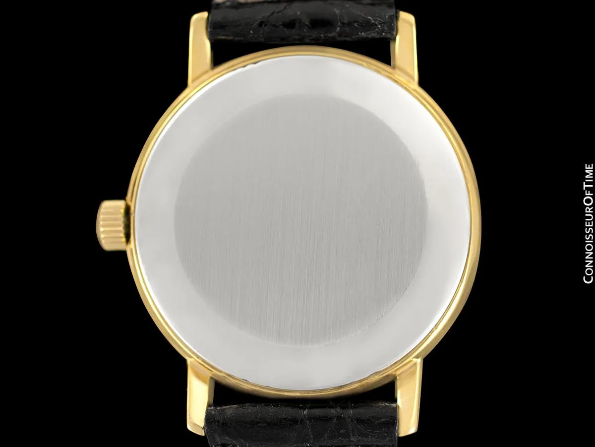 1975 Omega Vintage Seamaster Mens Watch, Automatic, Date - 18K Gold Plated & Stainless Steel