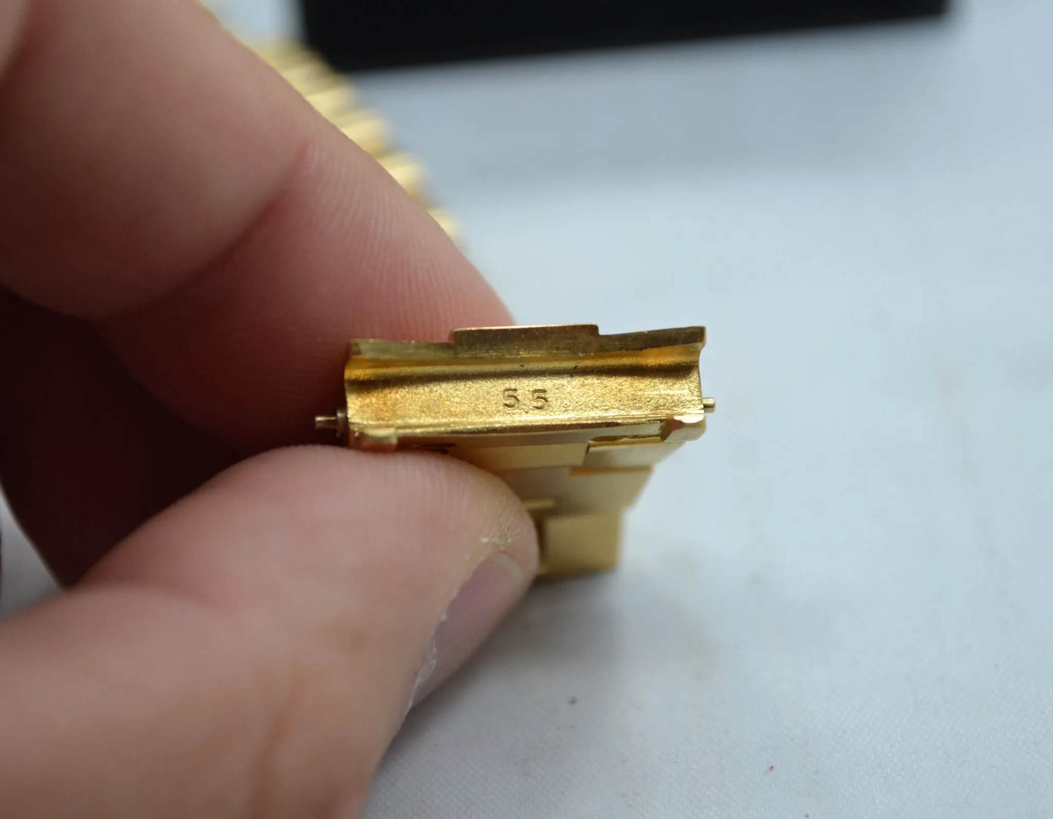 1983 Rolex President Day Date 18038 18K Yellow Gold Wristwatch w/ Papers