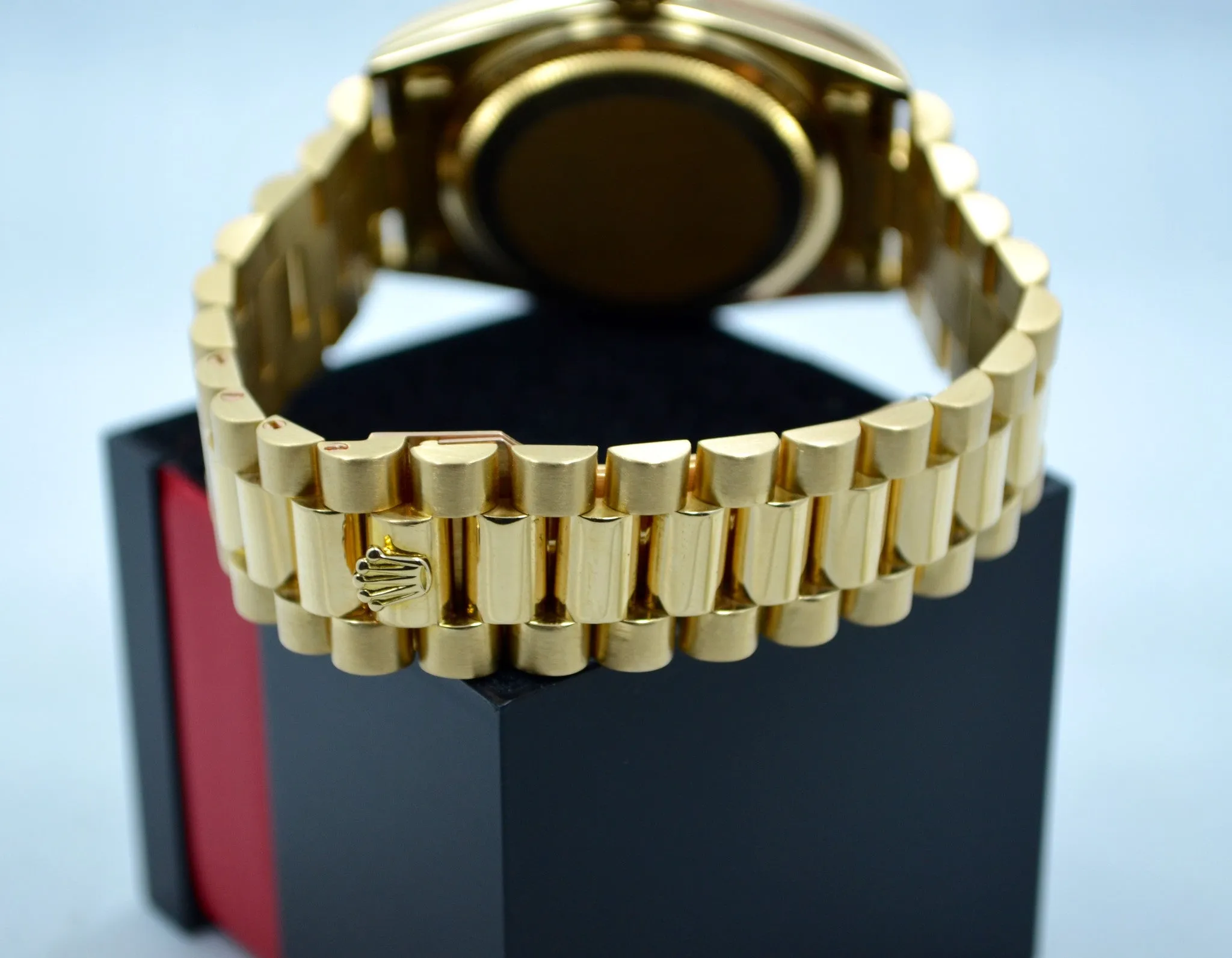 1983 Rolex President Day Date 18038 18K Yellow Gold Wristwatch w/ Papers