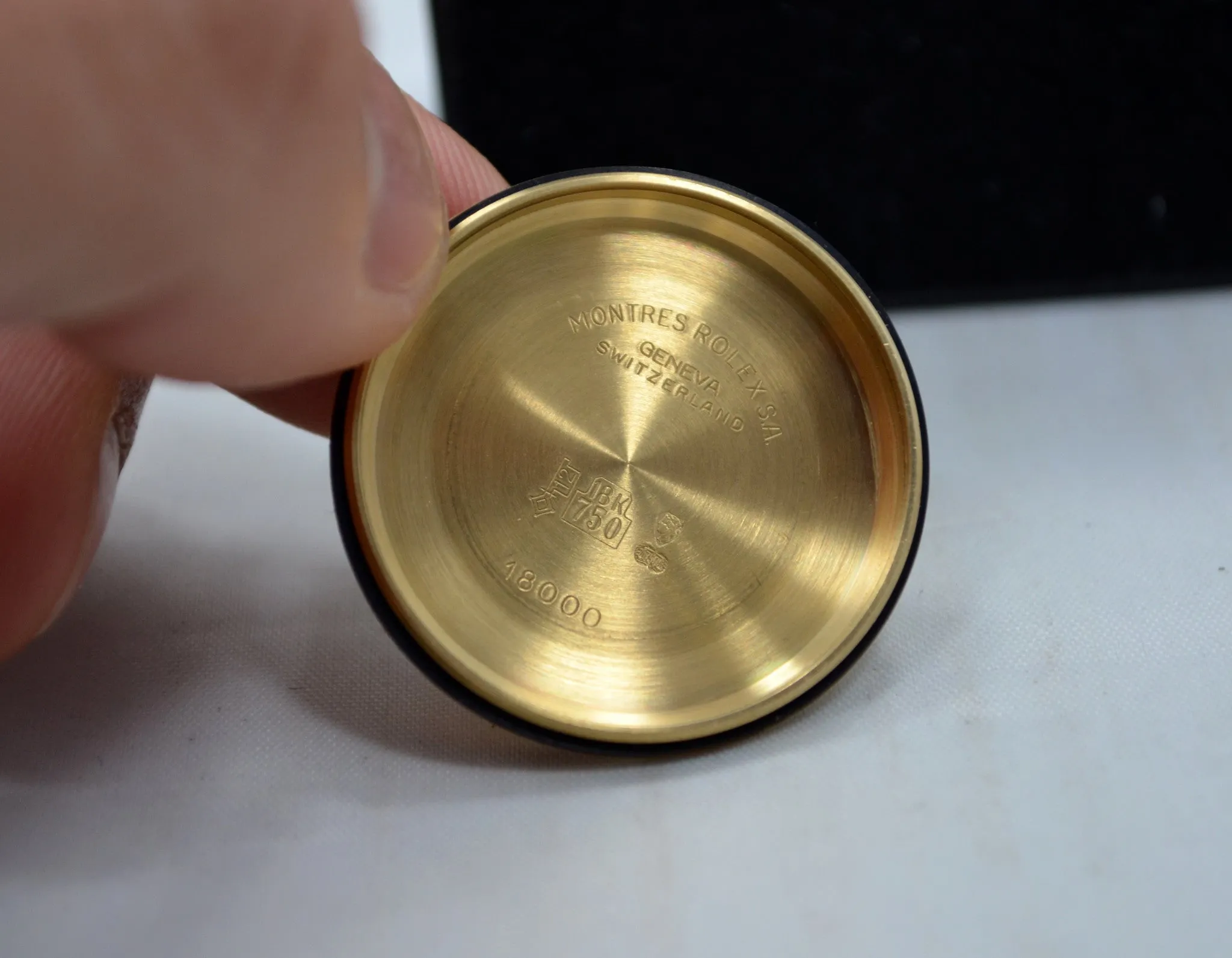1983 Rolex President Day Date 18038 18K Yellow Gold Wristwatch w/ Papers